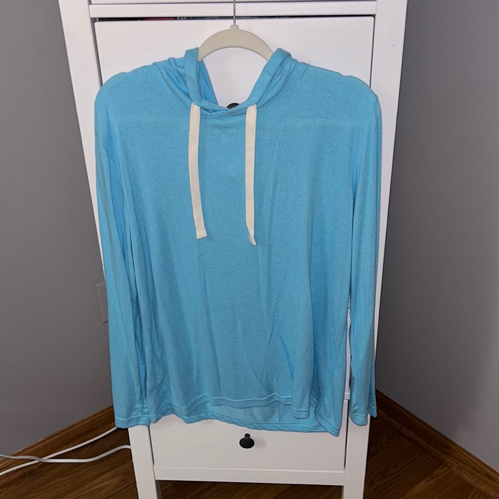 Zyia Women’s Blue Lounge Boyfriend Hoodie